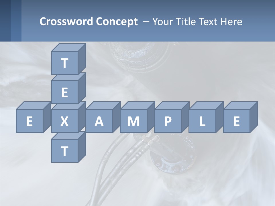 A Large Pipe Is Shown In This Powerpoint Presentation PowerPoint Template