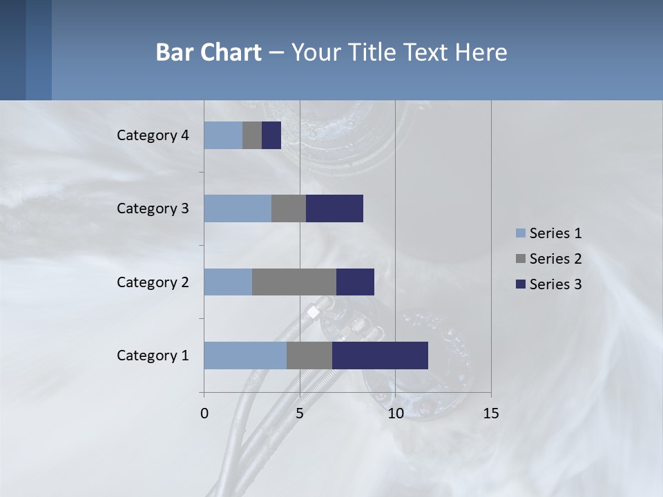 A Large Pipe Is Shown In This Powerpoint Presentation PowerPoint Template