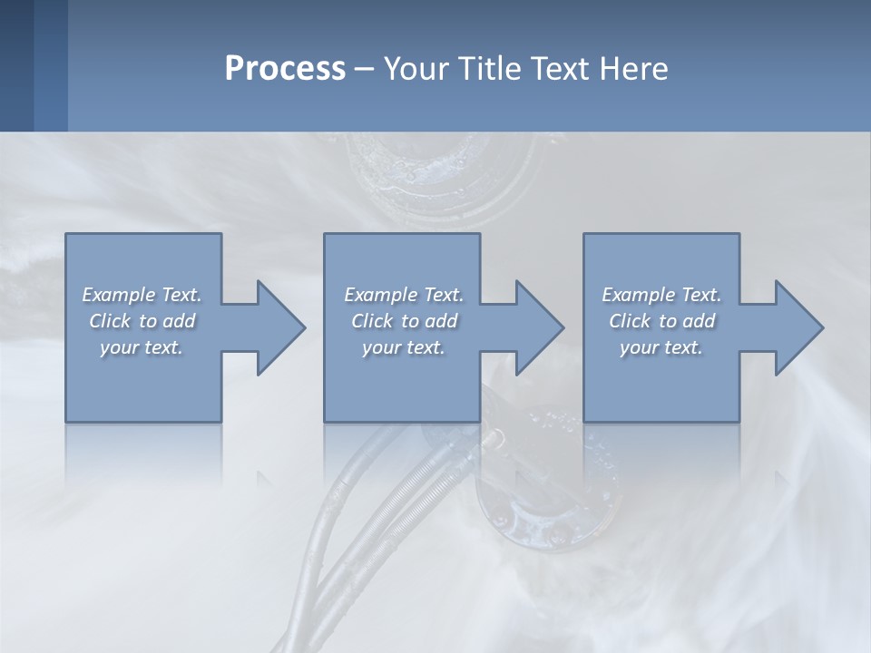 A Large Pipe Is Shown In This Powerpoint Presentation PowerPoint Template