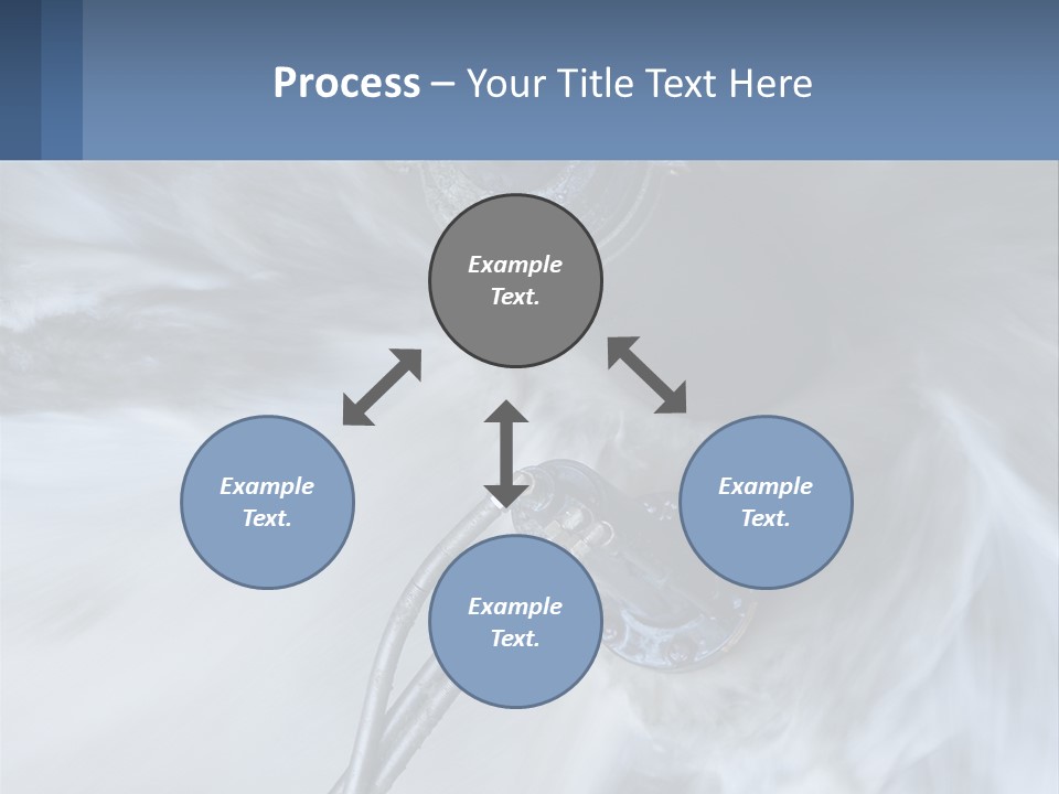 A Large Pipe Is Shown In This Powerpoint Presentation PowerPoint Template