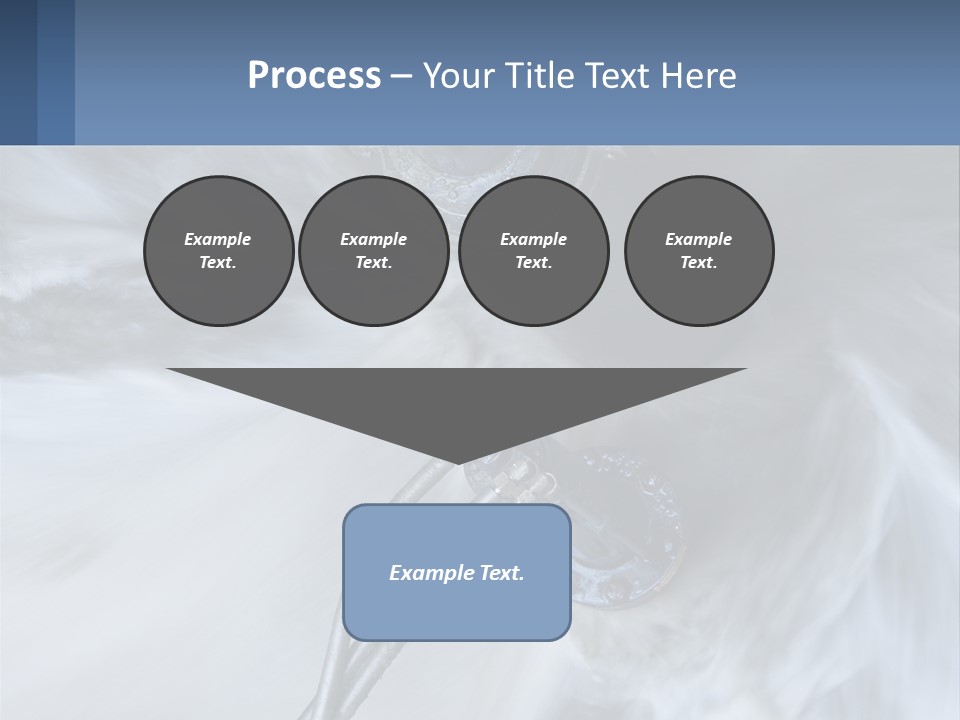 A Large Pipe Is Shown In This Powerpoint Presentation PowerPoint Template