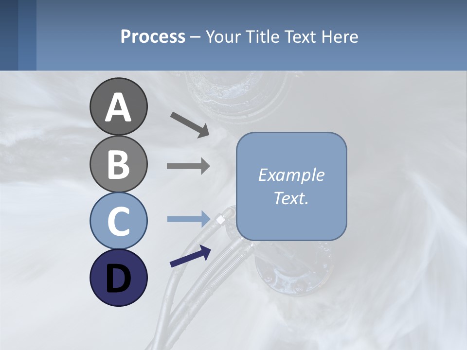 A Large Pipe Is Shown In This Powerpoint Presentation PowerPoint Template