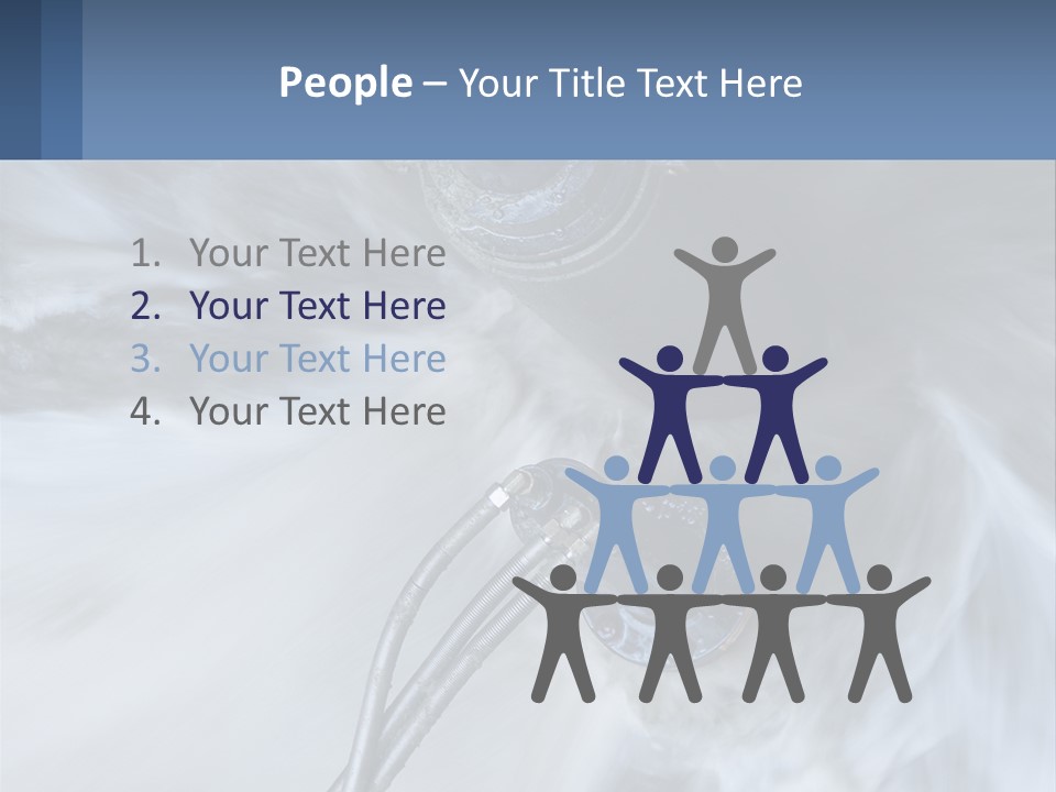 A Large Pipe Is Shown In This Powerpoint Presentation PowerPoint Template