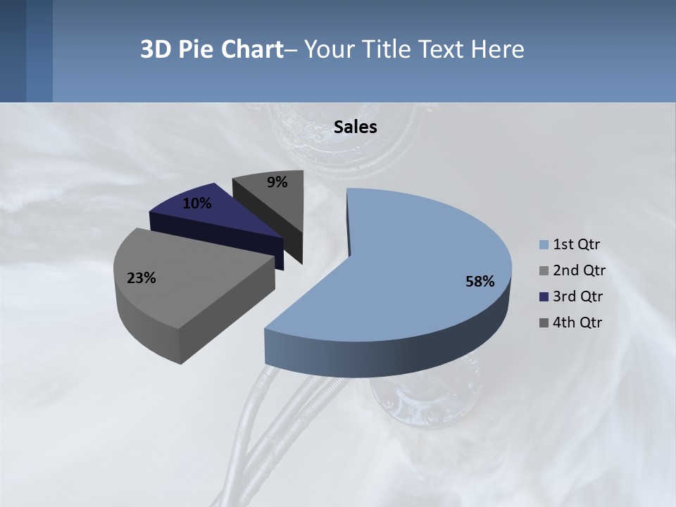 A Large Pipe Is Shown In This Powerpoint Presentation PowerPoint Template