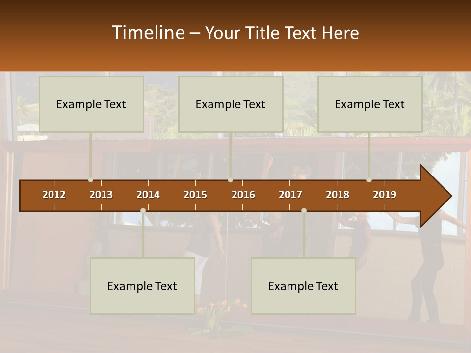 A Group Of People Standing In Front Of A Mirror PowerPoint Template
