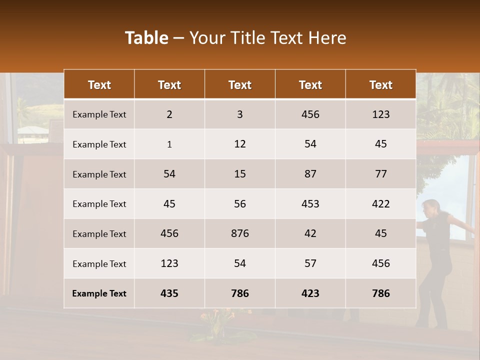 A Group Of People Standing In Front Of A Mirror PowerPoint Template