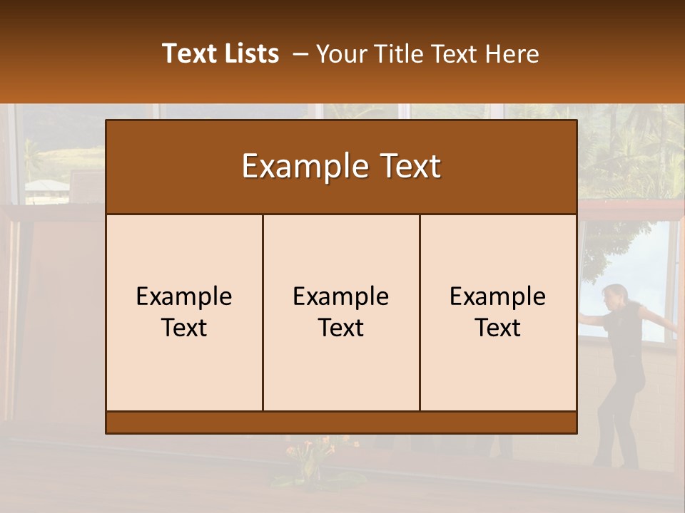 A Group Of People Standing In Front Of A Mirror PowerPoint Template