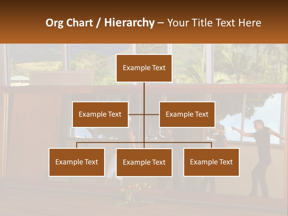 A Group Of People Standing In Front Of A Mirror PowerPoint Template