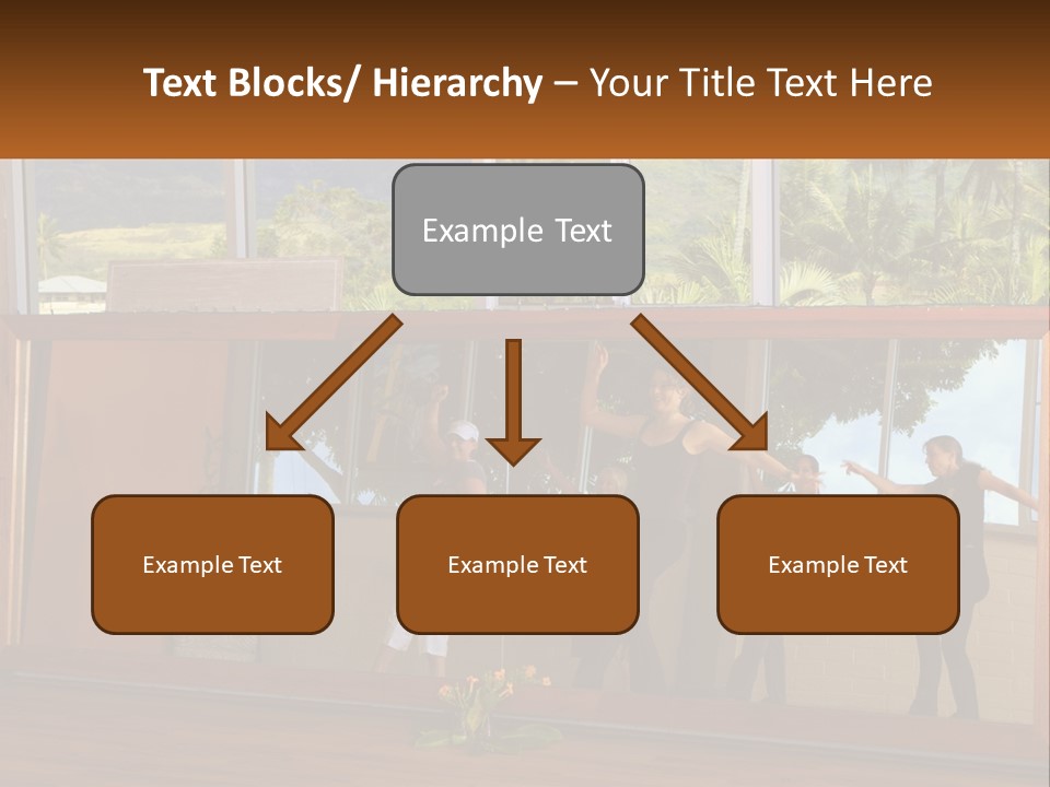 A Group Of People Standing In Front Of A Mirror PowerPoint Template