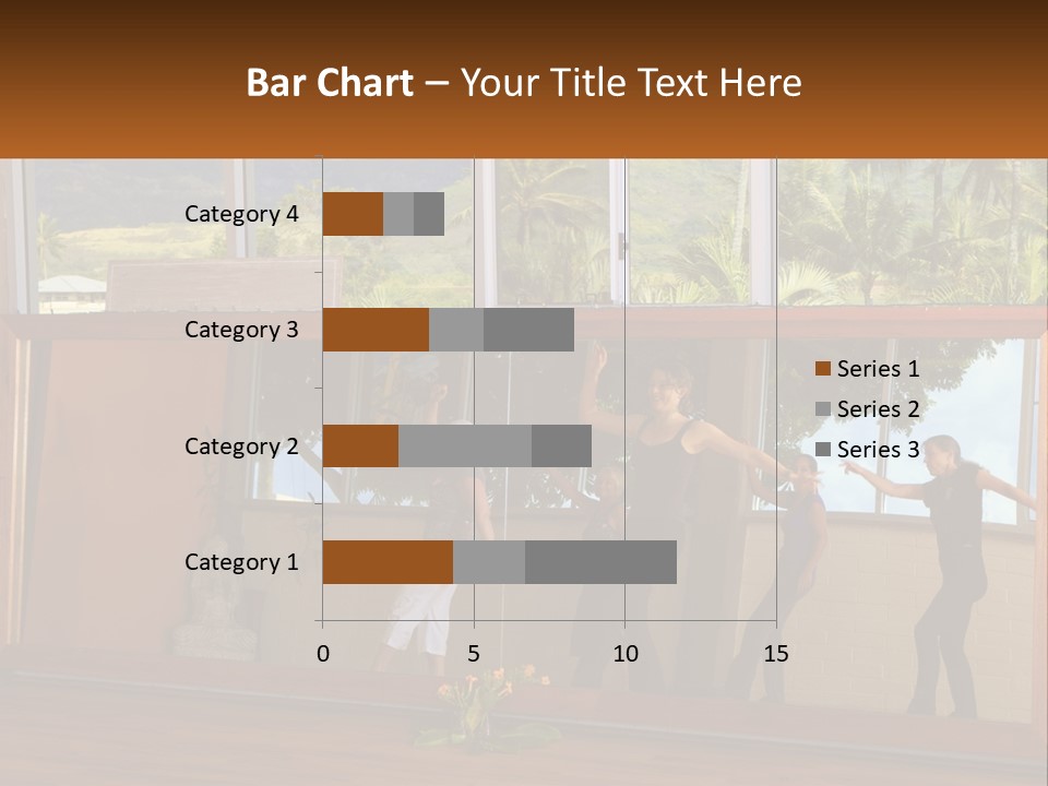 A Group Of People Standing In Front Of A Mirror PowerPoint Template