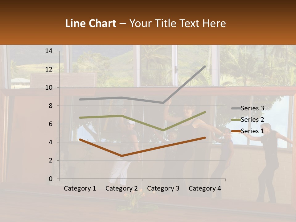 A Group Of People Standing In Front Of A Mirror PowerPoint Template