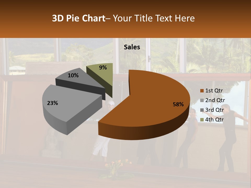 A Group Of People Standing In Front Of A Mirror PowerPoint Template