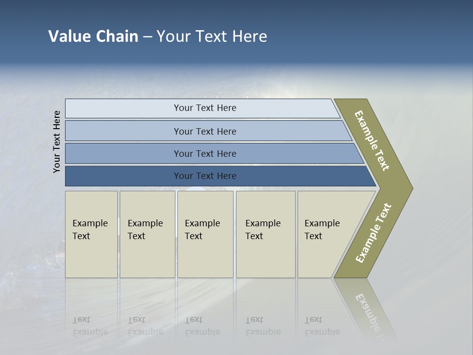 A Large Wave In The Ocean With A Sky Background PowerPoint Template