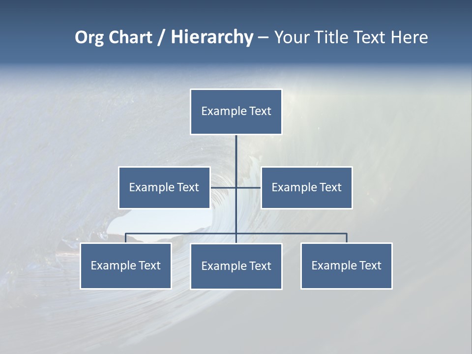 A Large Wave In The Ocean With A Sky Background PowerPoint Template