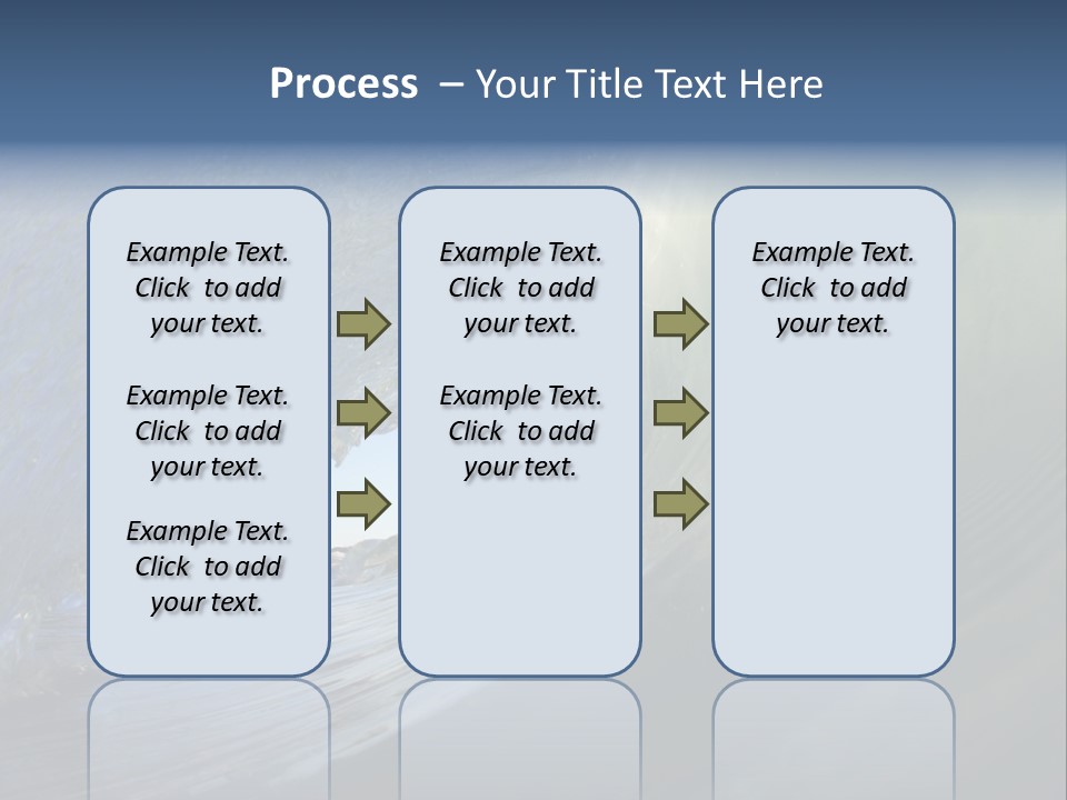 A Large Wave In The Ocean With A Sky Background PowerPoint Template