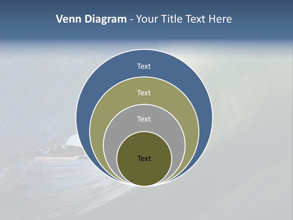A Large Wave In The Ocean With A Sky Background PowerPoint Template