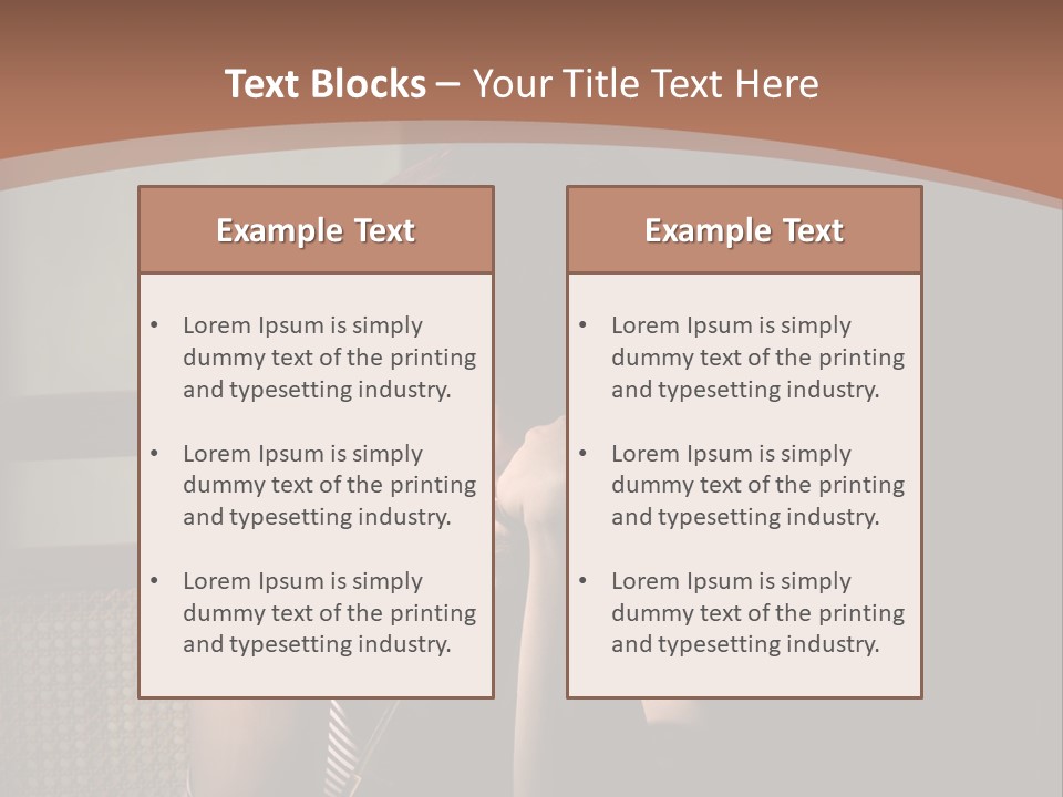 A Woman With Red Hair Is Sitting On The Floor PowerPoint Template