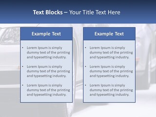 A Row Of White Cars In A Showroom PowerPoint Template