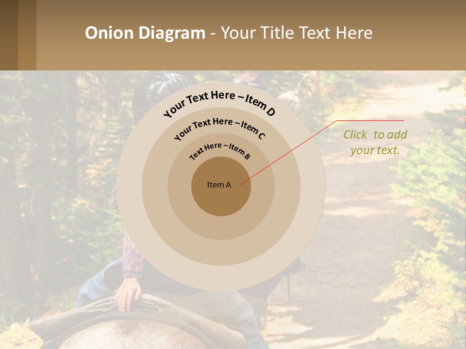 A Group Of People Riding On The Back Of Horses PowerPoint Template