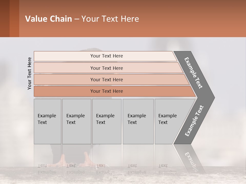 A Black Bird Sitting On Top Of A Wooden Fence PowerPoint Template