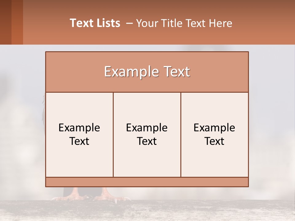 A Black Bird Sitting On Top Of A Wooden Fence PowerPoint Template