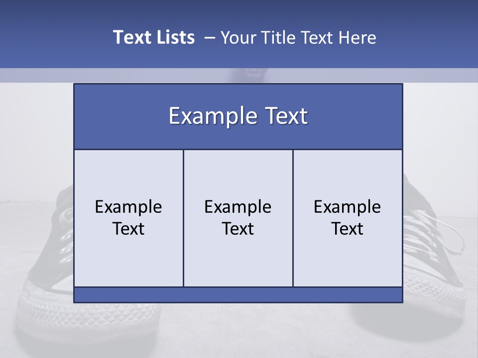 A Man Sitting On The Floor With His Feet Up PowerPoint Template