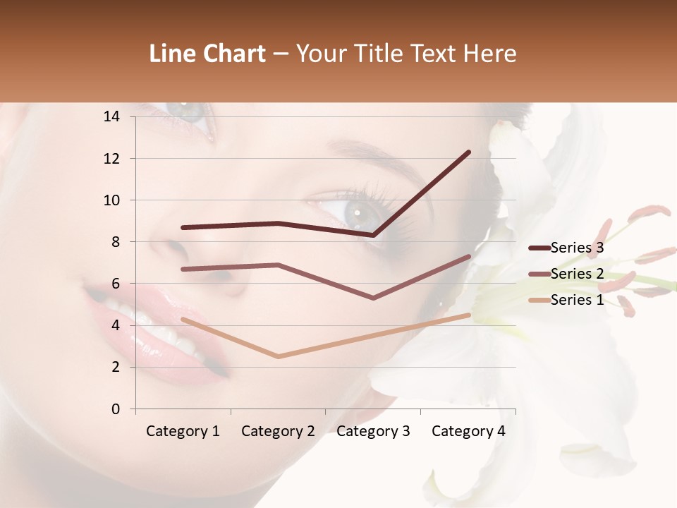 A Woman With A Flower In Her Hair PowerPoint Template