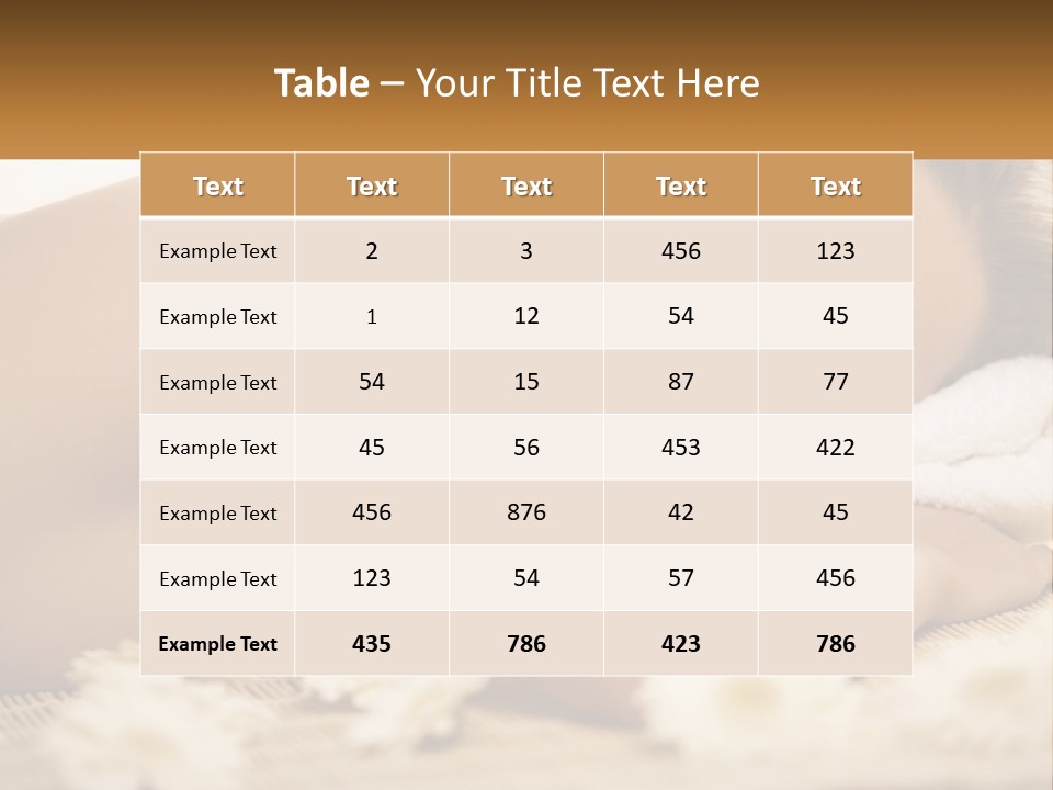 A Beautiful Woman Laying On Top Of A Bed Covered In Flowers PowerPoint Template