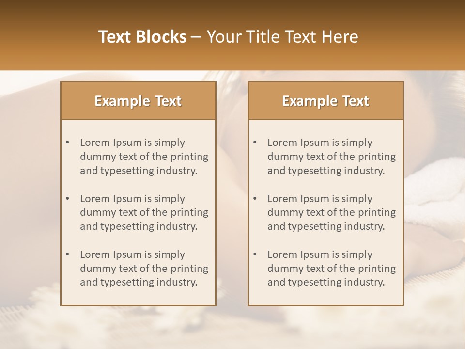 A Beautiful Woman Laying On Top Of A Bed Covered In Flowers PowerPoint Template