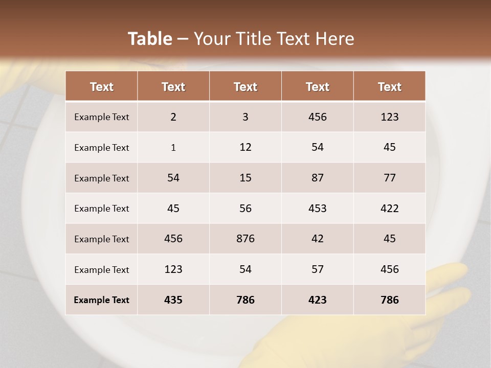 A Person Cleaning A Toilet With A Sponge PowerPoint Template