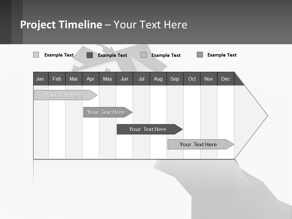 A House On Top Of A Cliff With A Crack In It PowerPoint Template