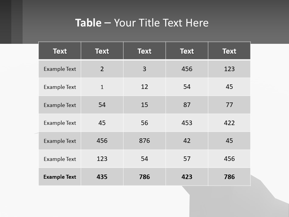 A House On Top Of A Cliff With A Crack In It PowerPoint Template