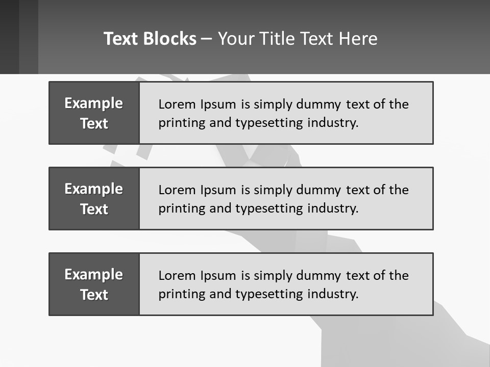 A House On Top Of A Cliff With A Crack In It PowerPoint Template