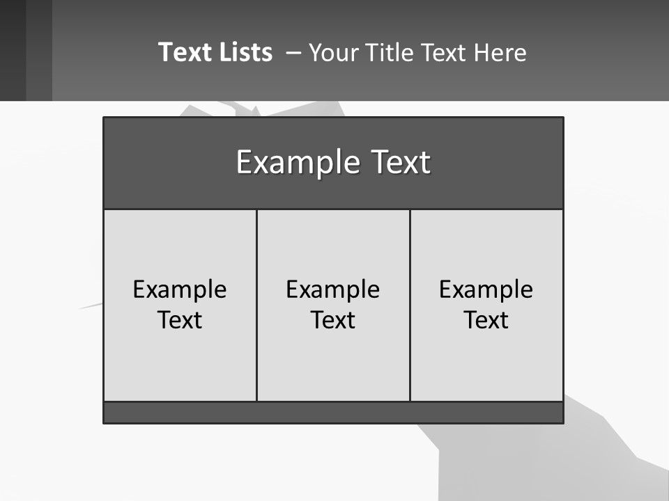 A House On Top Of A Cliff With A Crack In It PowerPoint Template