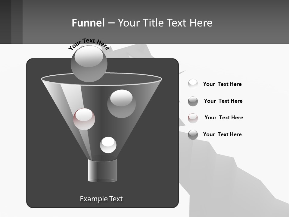A House On Top Of A Cliff With A Crack In It PowerPoint Template