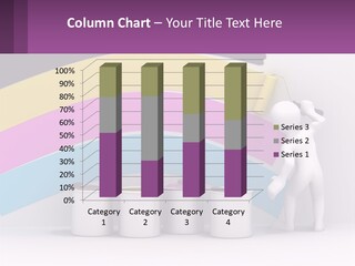 A Person Painting A Rainbow Colored Wall With Paint Rollers PowerPoint Template