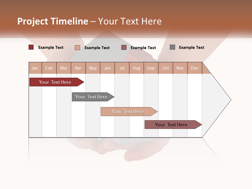 A Person Holding A Toy House In Their Hands PowerPoint Template