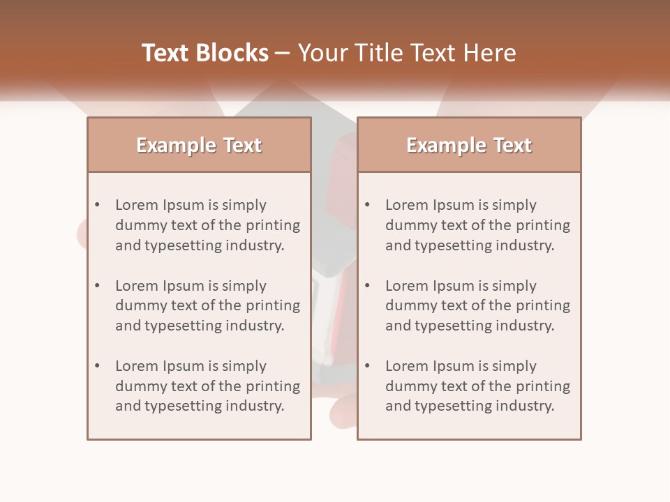 A Person Holding A Toy House In Their Hands PowerPoint Template