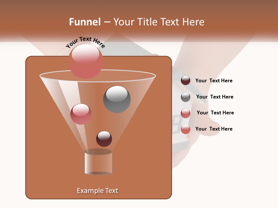 A Person Holding A Toy House In Their Hands PowerPoint Template