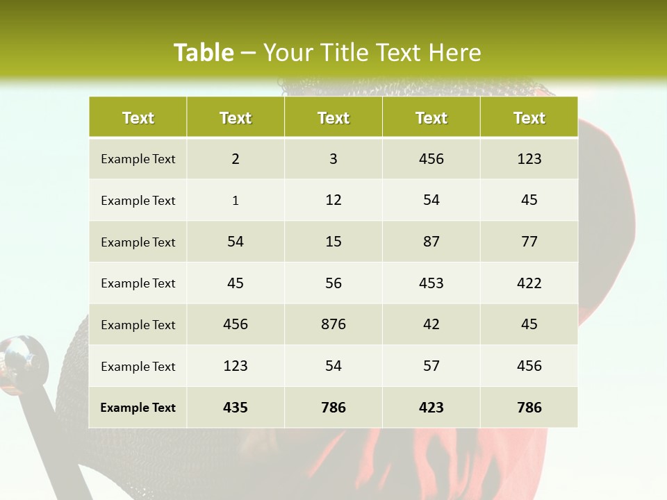 A Man Dressed In Armor Holding A Sword PowerPoint Template