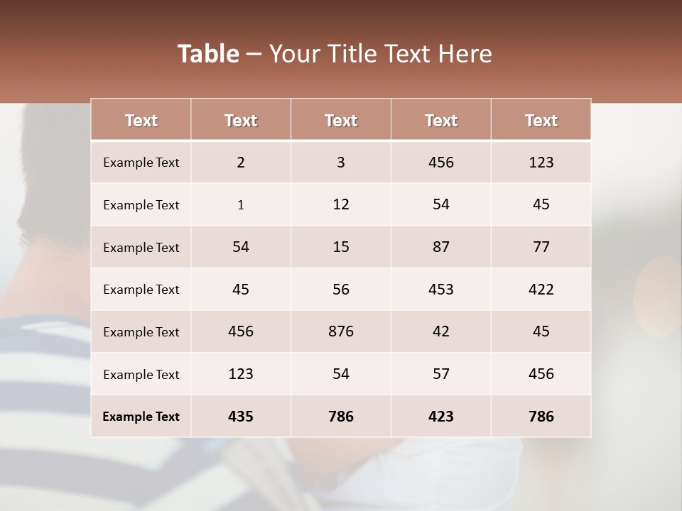 A Man Holding A Baby And Smiling At The Camera PowerPoint Template