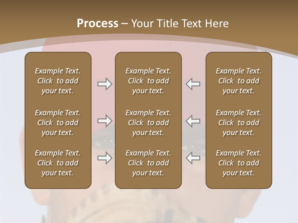 A Baseball Player With A Red Hat And Glove PowerPoint Template