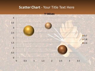 A Pair Of Gloves And A Pair Of Scissors On A Pile Of Wood Shaving PowerPoint Template