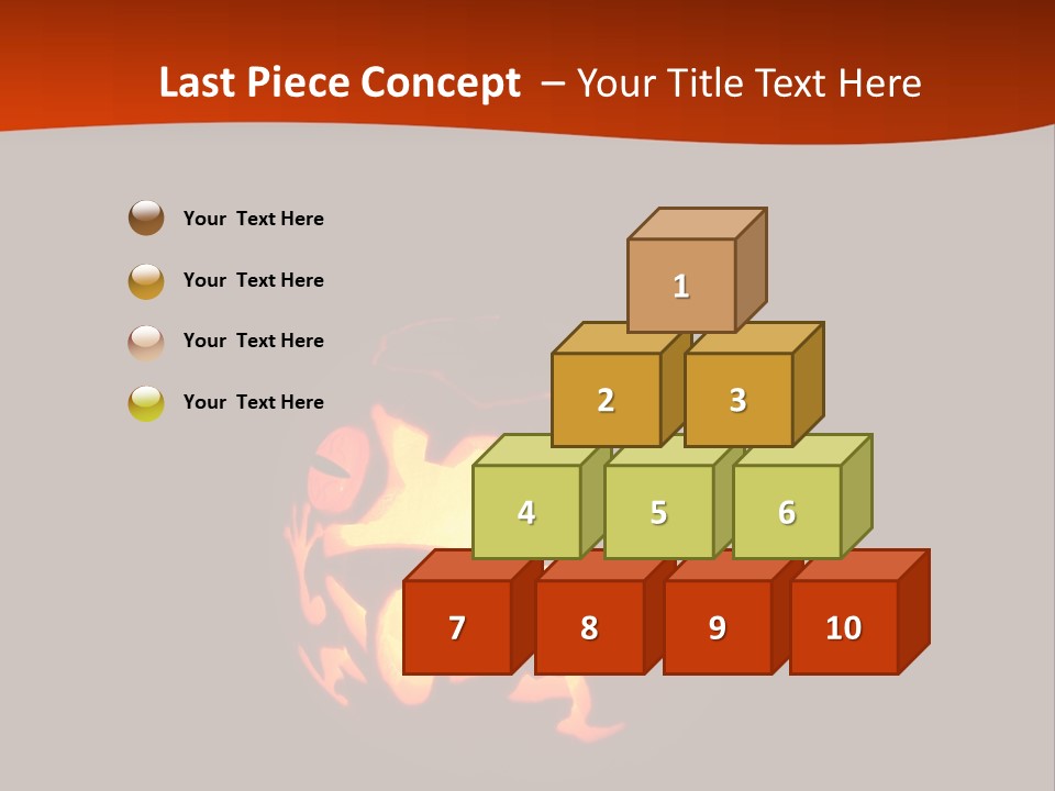 A Pumpkin With A Frog Carved Into It PowerPoint Template