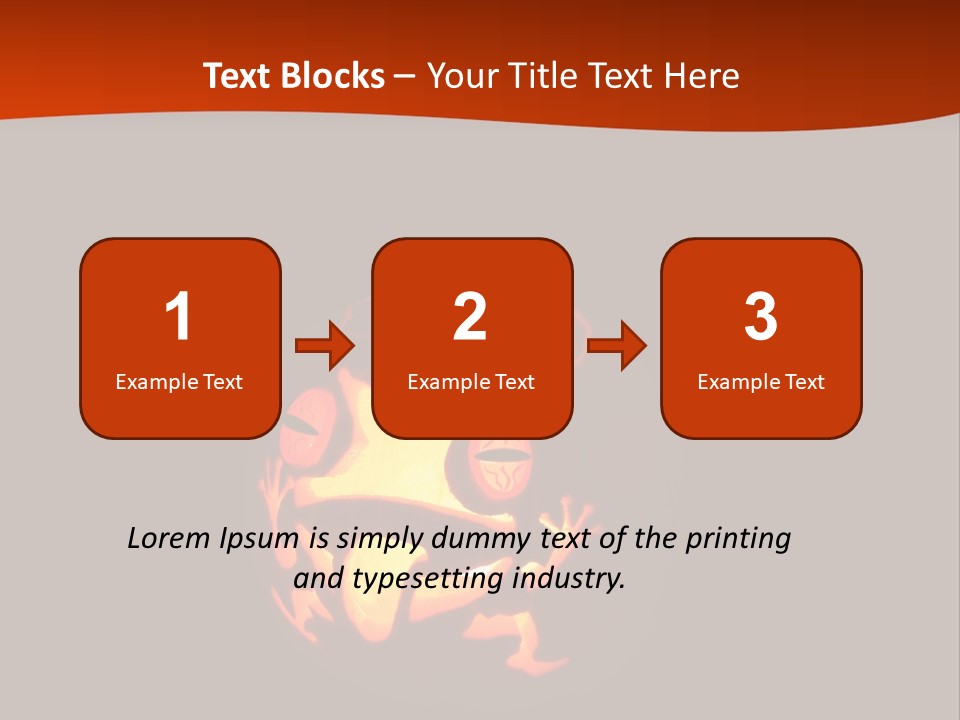A Pumpkin With A Frog Carved Into It PowerPoint Template