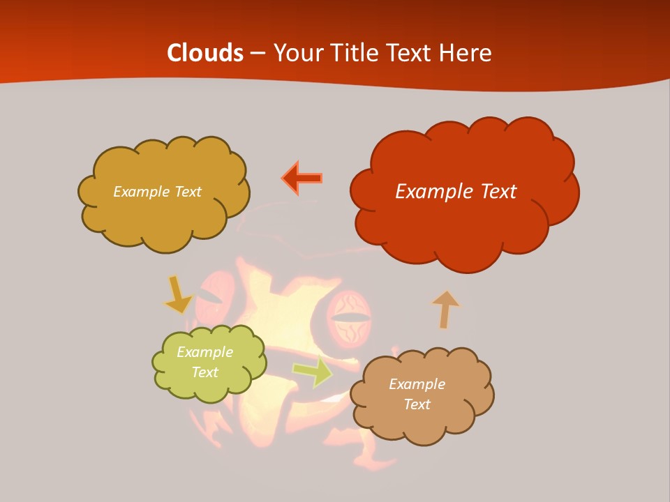 A Pumpkin With A Frog Carved Into It PowerPoint Template