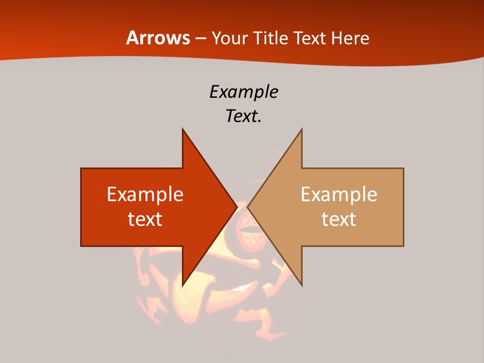 A Pumpkin With A Frog Carved Into It PowerPoint Template