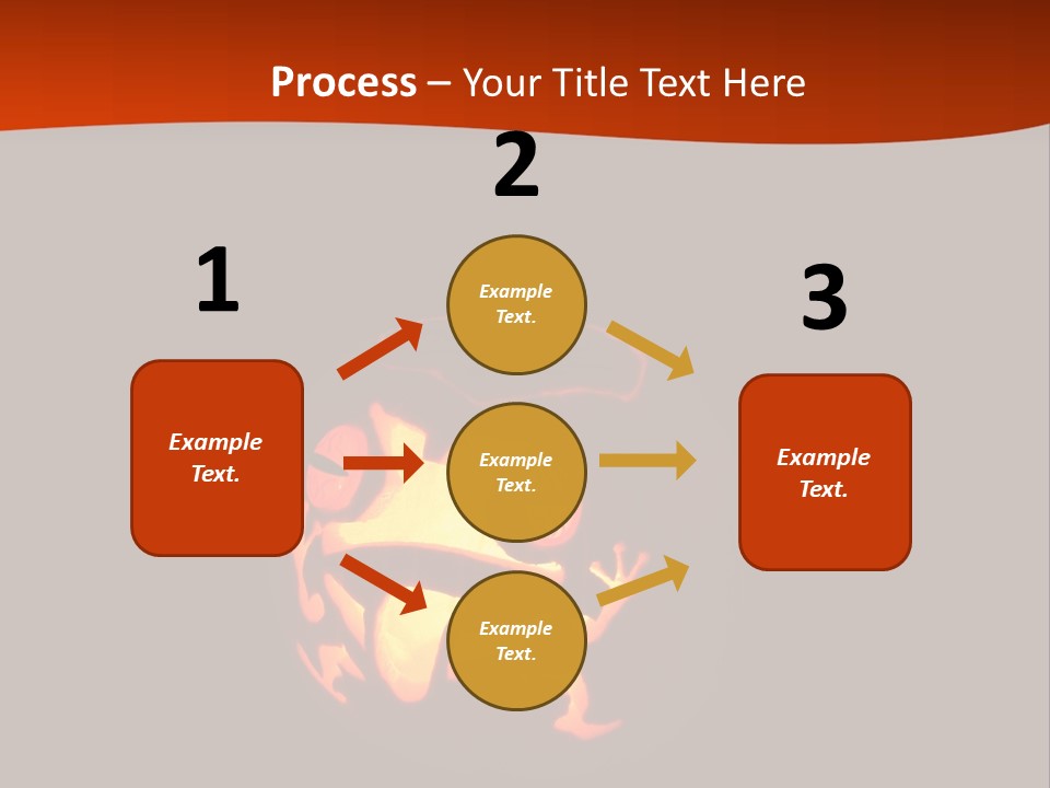 A Pumpkin With A Frog Carved Into It PowerPoint Template