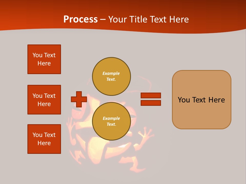 A Pumpkin With A Frog Carved Into It PowerPoint Template