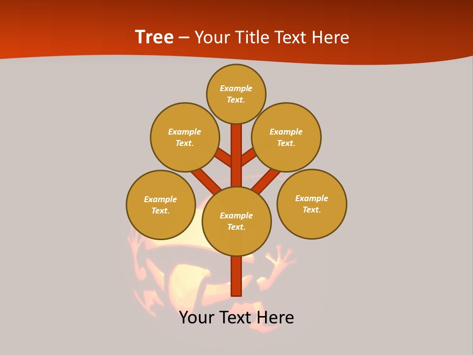 A Pumpkin With A Frog Carved Into It PowerPoint Template